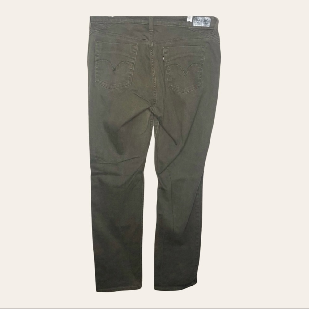 Levi’s Jeans, 505 Straight Leg, Green/Brown, Size: 30 x 32 (10)